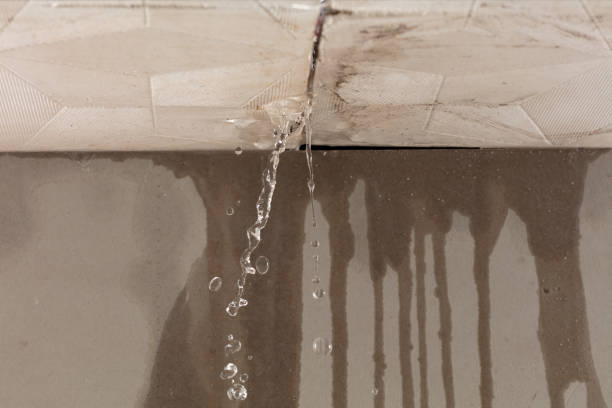 Professional Burst Pipe Cleanup technician working in Sullivan, NH